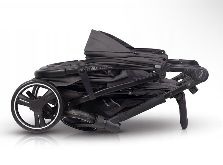 Wozek spacerowy dla bliźniat Eurocart Doblo