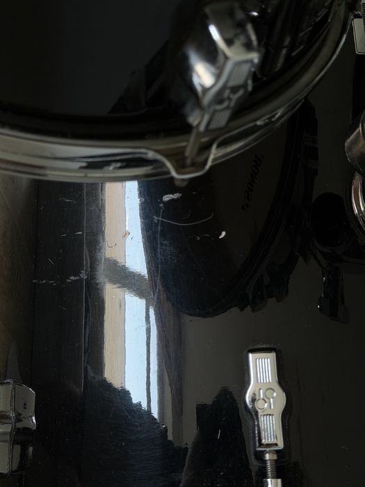 Sonor Force 3001 (Czarny Gloss) – Shell Set z Werblem (20/10/12/14 + 14) DODATKOWO WERBEL