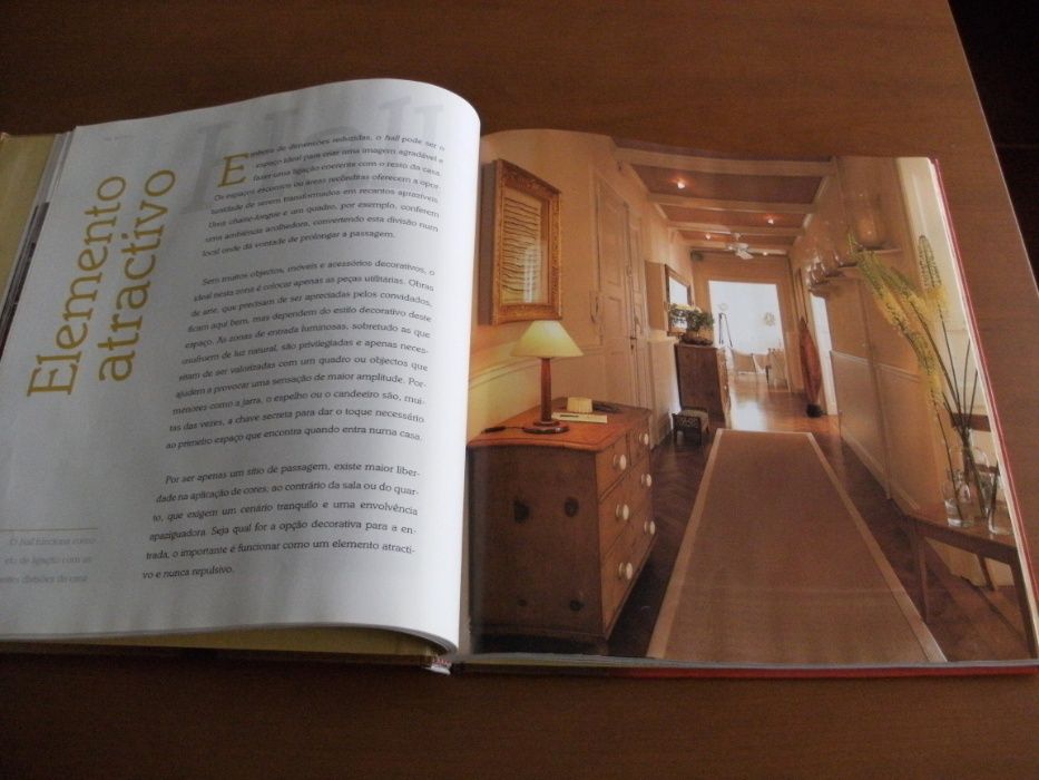Livro sobre decorações
