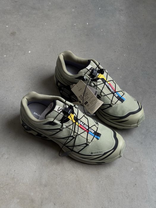 コエポン Оригинал Salomon XT-6 Gore Tex Tea Peat (478638) зимние саломони
