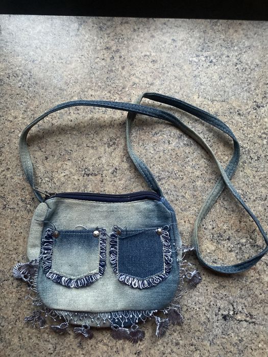 Torebka jeans mała
