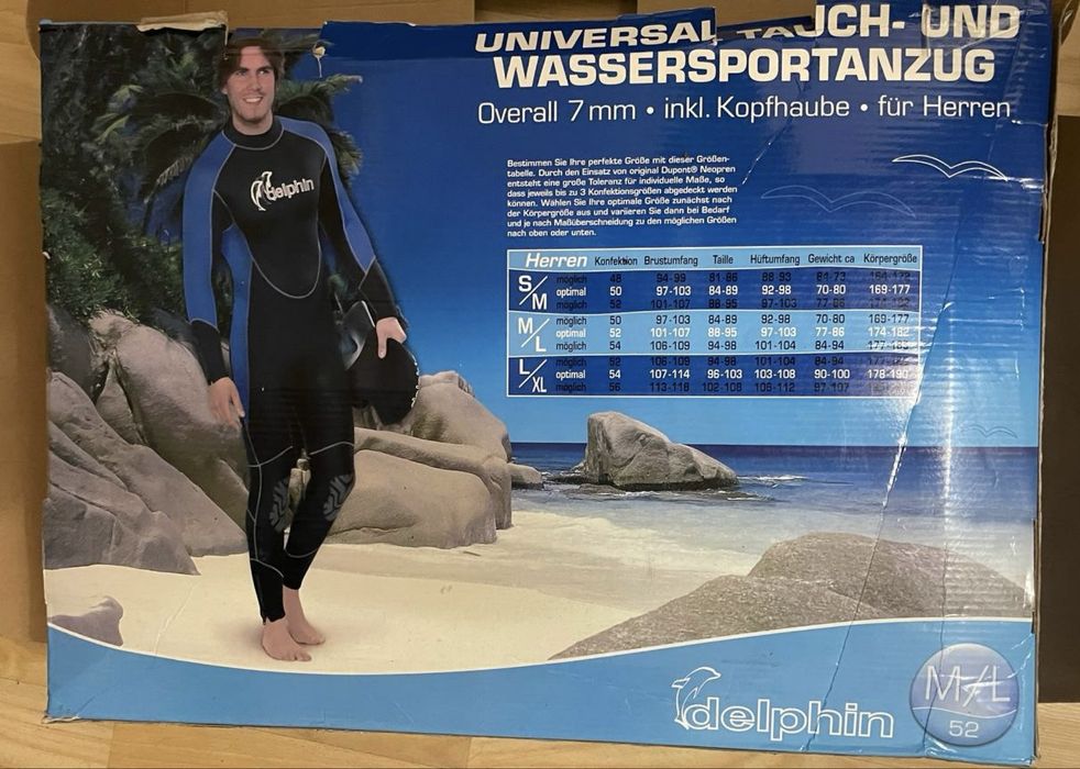 Новый гидрокостюм 7мм