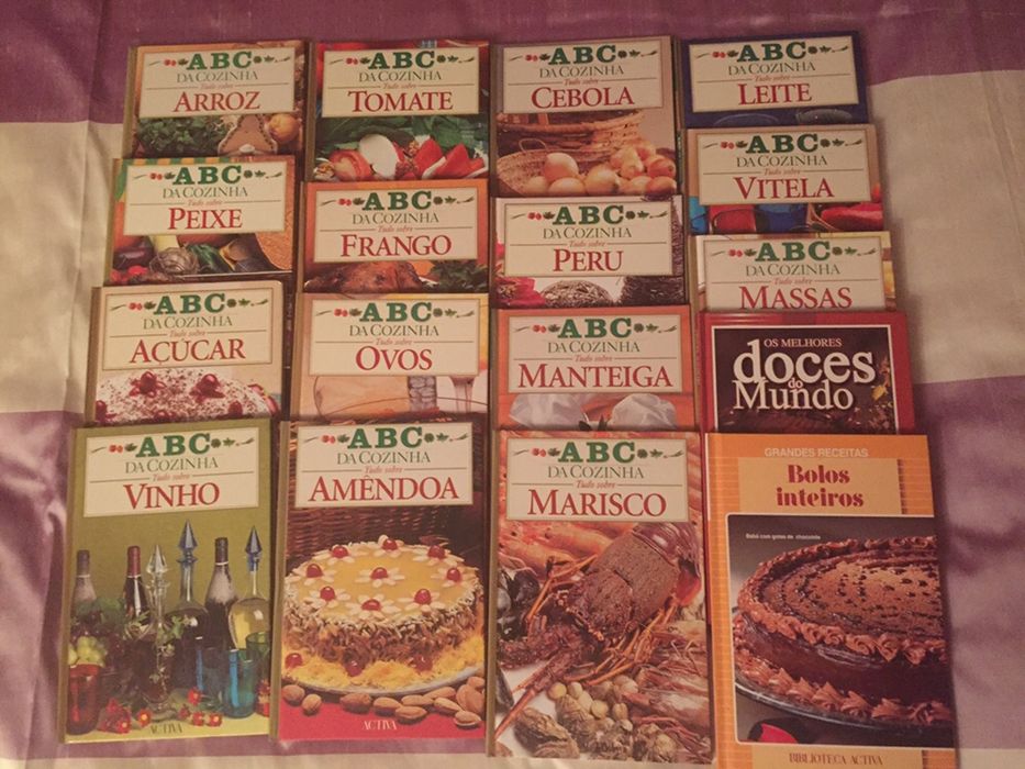 Livros do ABC da cozinha
