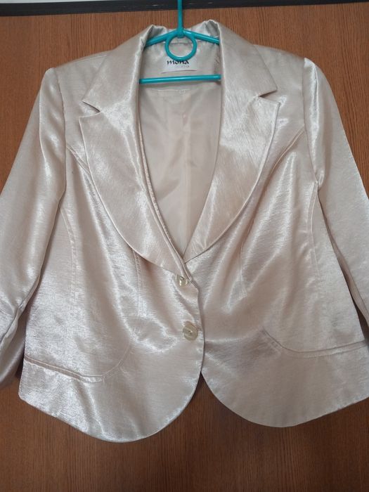 Elegancki kpl damski z sukienką  rozm. 48