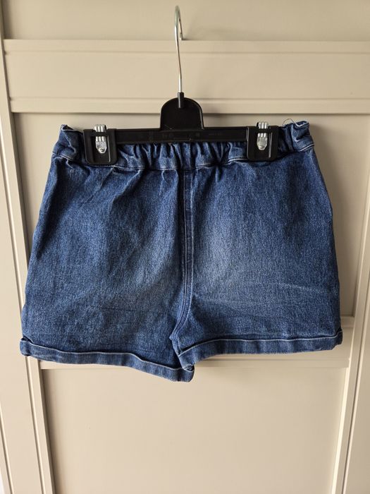 Krótkie spodenki miekki jeans M&S Marks&Spencer r. 116cm 5- 6lat