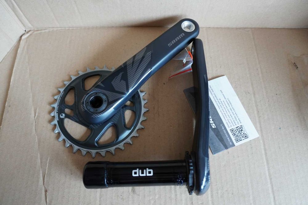 Korba SRAM GX X1 Eagle Carbon | 32T | Dub | 170mm | 11/12s | czarny-grafitowy