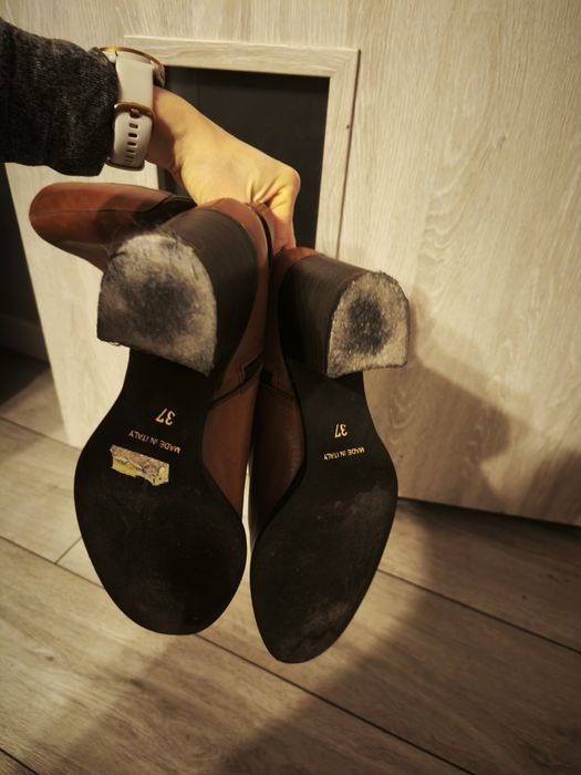 Kozaki Wittchen skóra