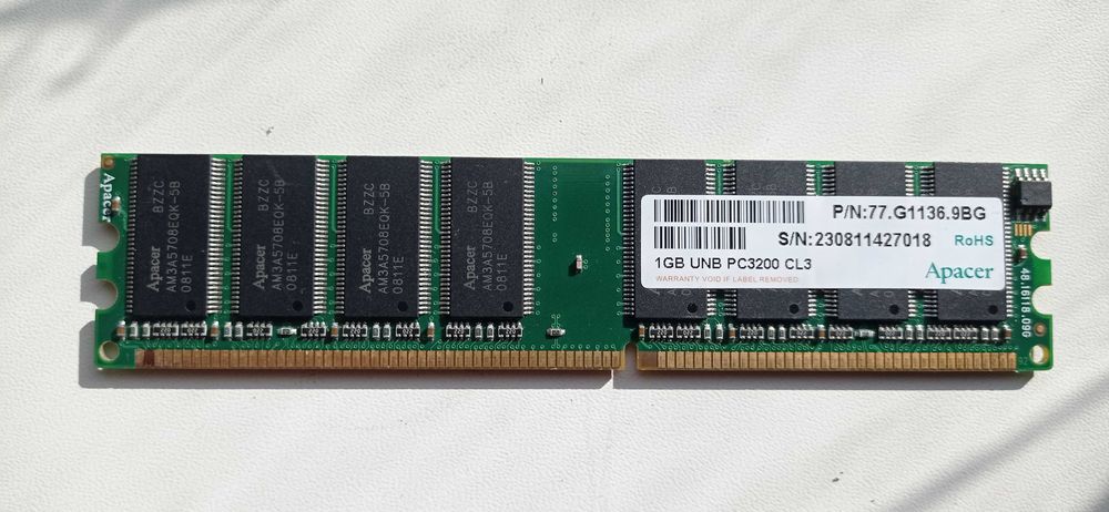 Оперативна пам'ять DDR1 1Gb 300 грн.