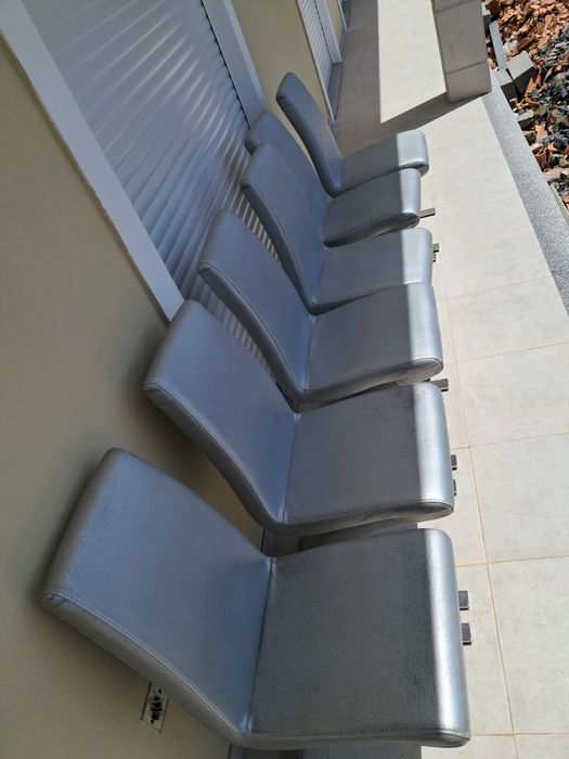 Conjunto de 6 cadeiras (sala moveis)