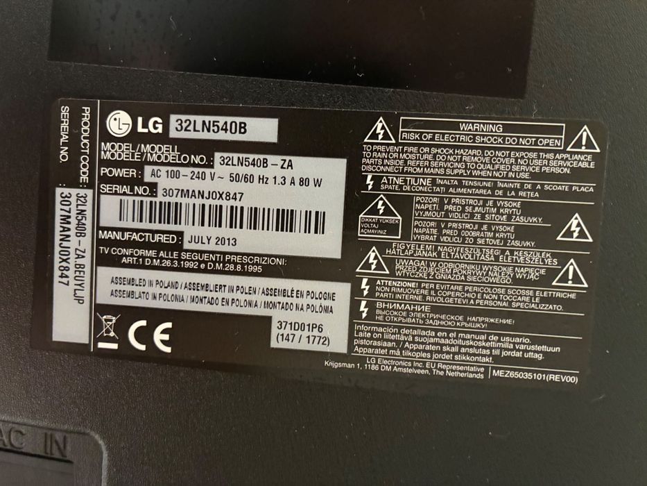 TV LG 32 Polegadas Full HD