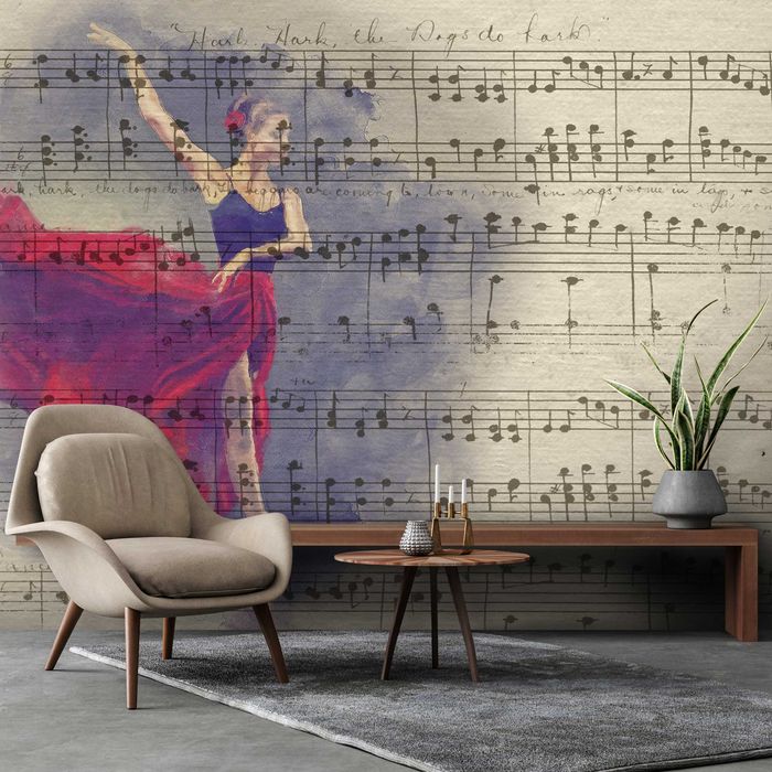 Fototapeta Taniec Muzyka Hobby Na Ścianę 3D Twój Rozmiar + KLEJ