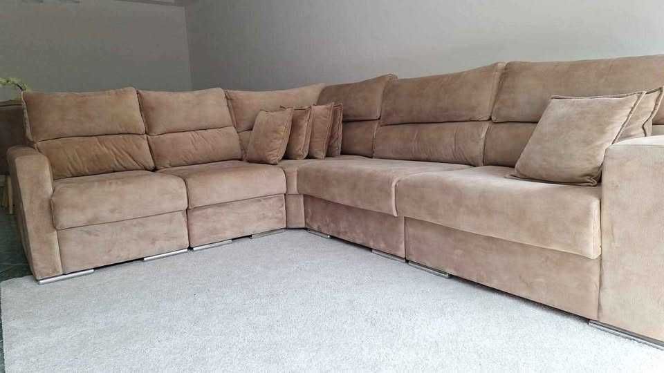 Sofa de canto 5 módulos