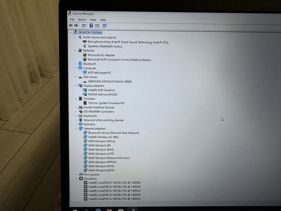 Ноутбук Redmibook 14 core i5 8/512 GB SSD DDR4