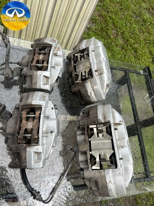 AKEBONO Sport Тормоза суппорт Комплект INFINITI Q50 Q60 Q70 qx50 qx60