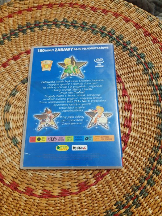 VCD z bajkami Calineczka, Cicha noc, Toyland