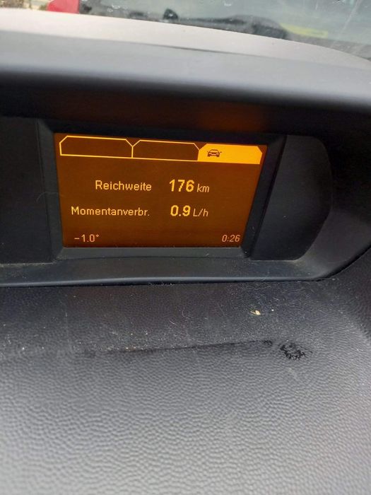 Wyświetlacz radia opel Meriva A