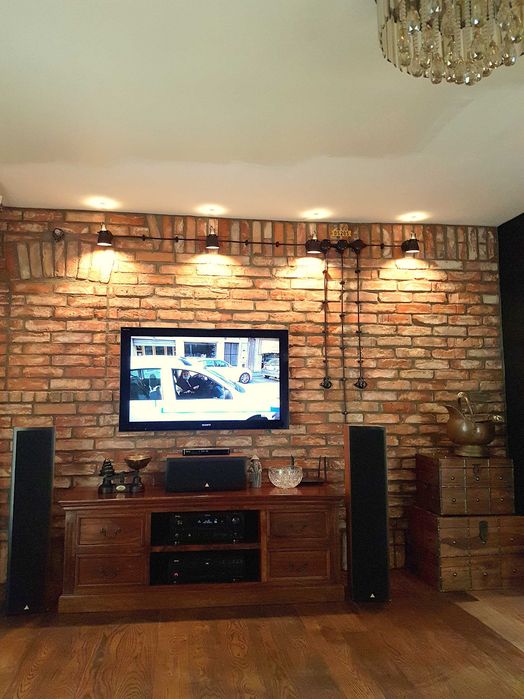 Cegła cięta lico starej cegły loft ceglane płytki Cegła industrial Środki