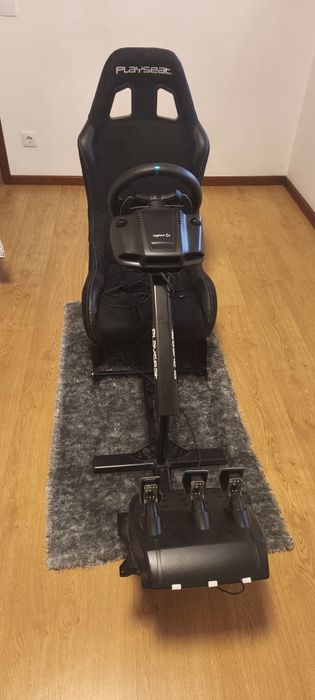 Logitech g29 com shifter + playseat evolution
