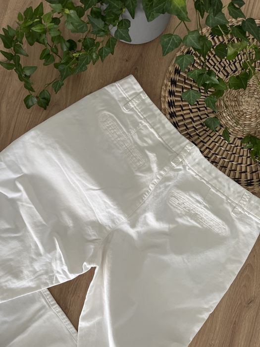 Spodnie chinos  białe c&a r. 38