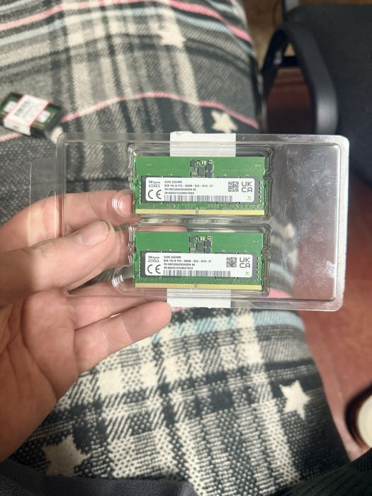 Оперативна мамять для ноутбука ddr5 16гб