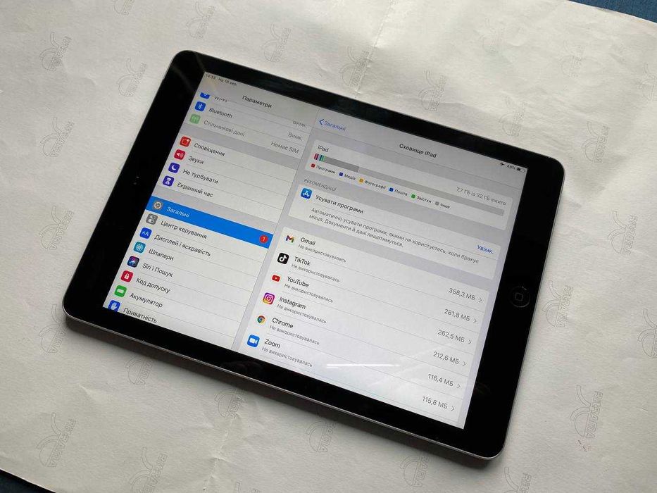 Apple iPad Air Wi-Fi +  Lte 32 gb можна ставити сім карту
