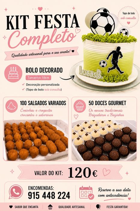 Kit festa completo