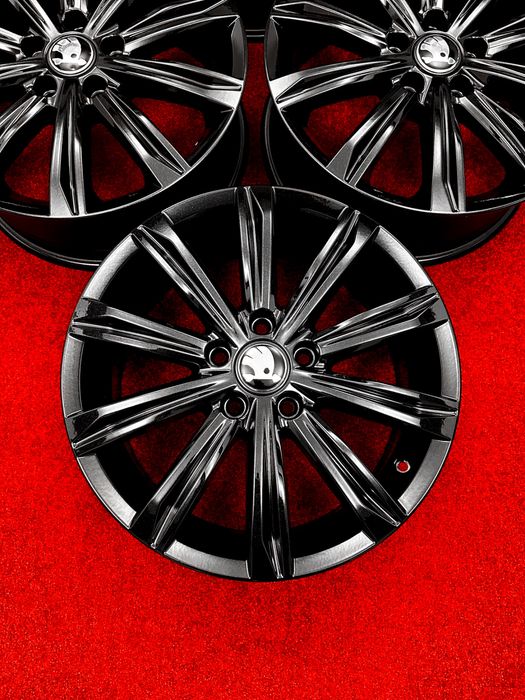 Диски R17 5.112 ЕТ52 6,5J шкода а5 а7 октавіа суперб гольф джета кадді