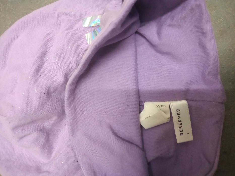 Czapka fioletowa rozmiar L Reserved dziewczęca