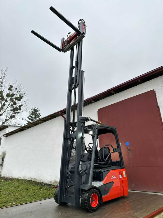 Штабелер електричний Навантажувач LINDE E18-02 1.8t 4.53m камера 2020