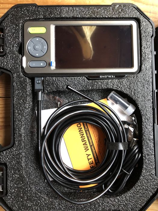 Ендоскоп teslong на 2 камери 5 мм.  опис на фото