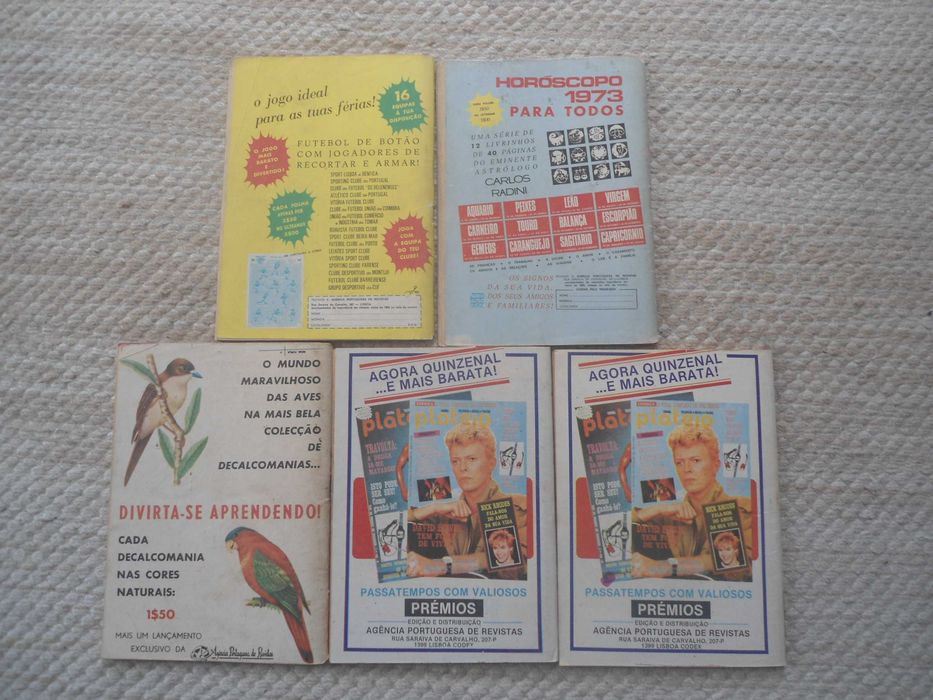 BD Condor Amarelo (anos 70 e 80)