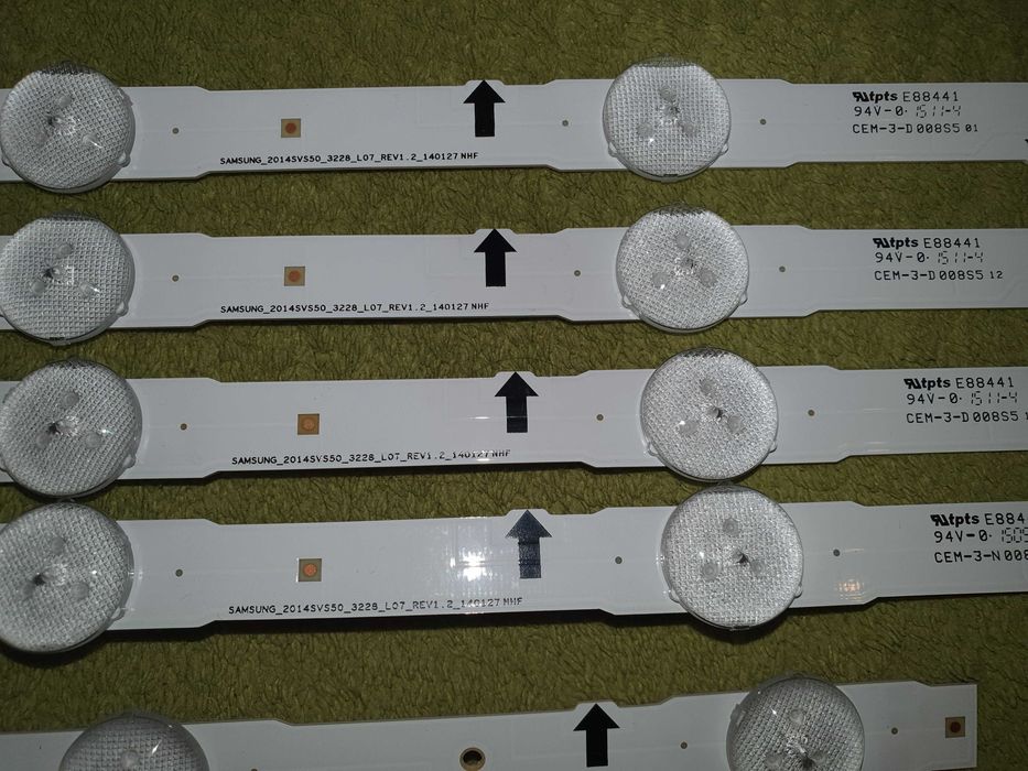 Комплект оригинальных планок LED подсветки SAMSUNG 50" 2014SVS50