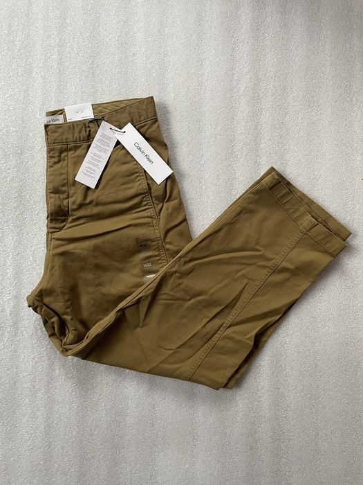 Новые штаны calvin klein (ck Utility Cropped Pants) с америки 32M,34L
