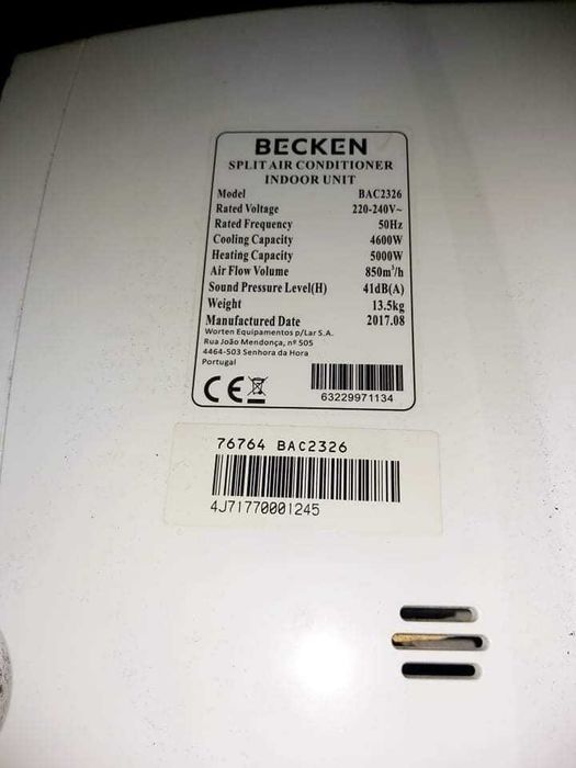 Ar Condicionado Becken