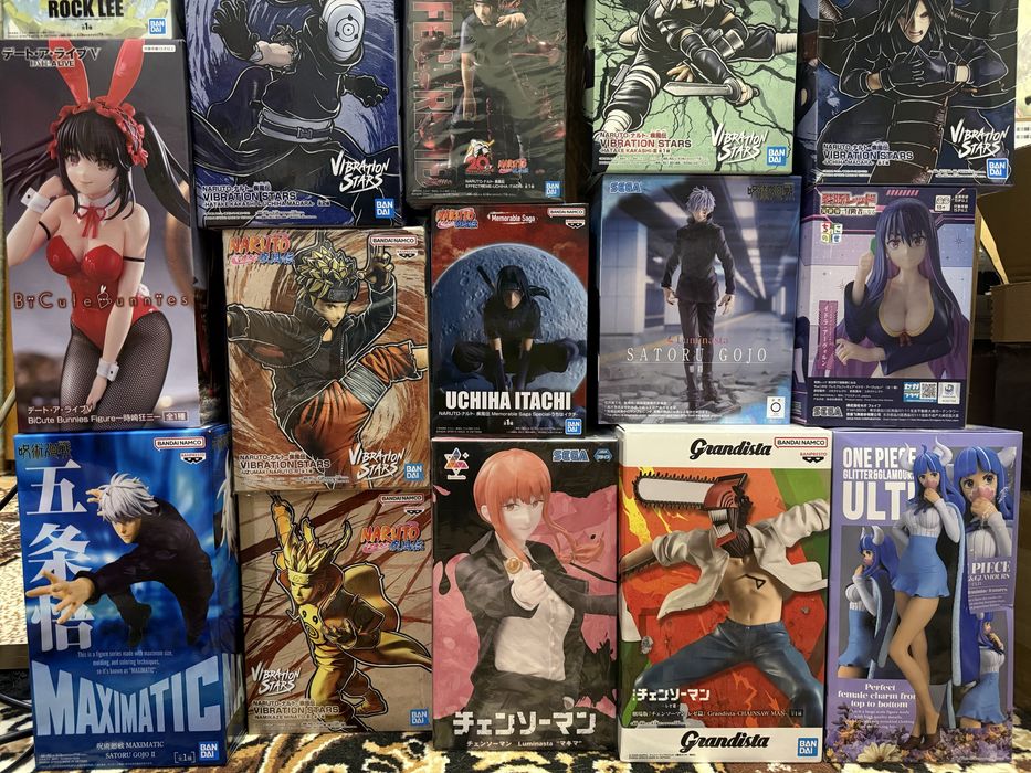 Оригінальні аніме фігурки Chainsaw Man Naruto