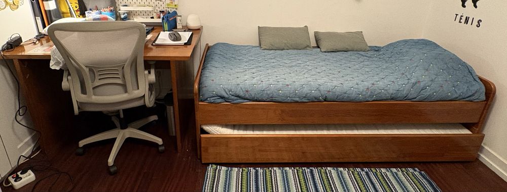 Cama individual de solteiro da marca CERNE