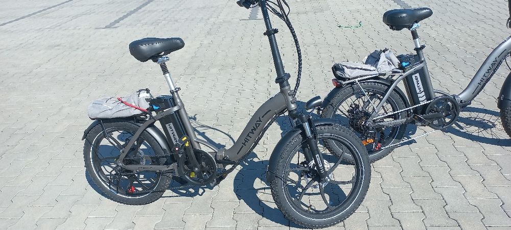 Rower elektryczny skladany