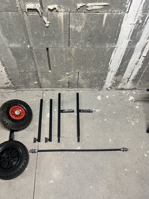 Układ system jezdny do kosza preston offbox wheel kit