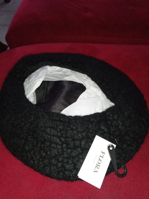 Beret cieplutki Flora