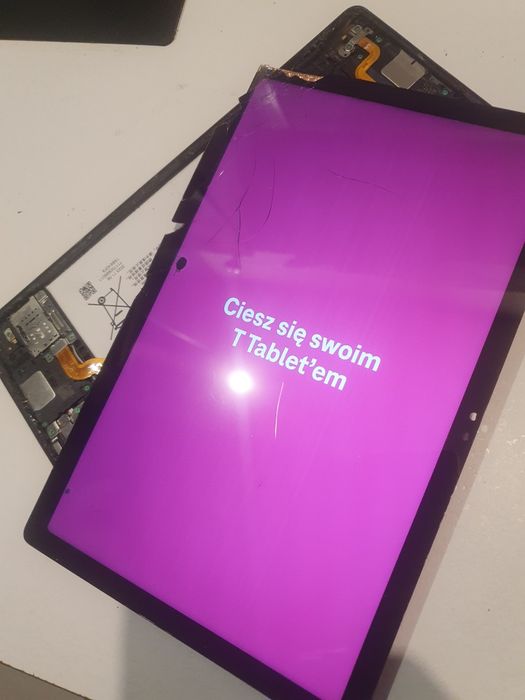 2x lcd uszkodzone T Tablet 5G T-mobile do zgrania danych
 Timobile