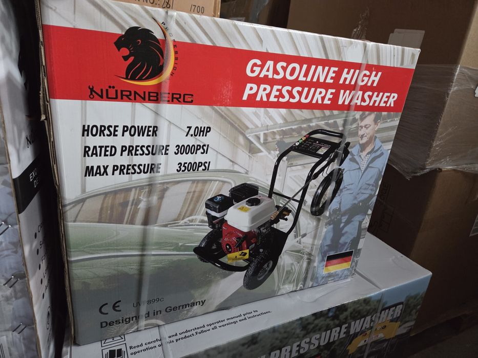 Mobiln Myjka spalinowa ciśnieniowa benzynowy  do mycia samochodu elewacji, dachu, kostki. Przenośny karcher