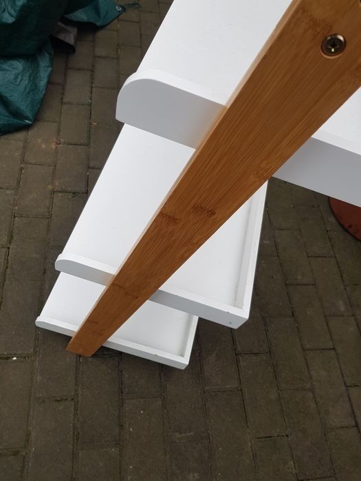 Regal na balkon stojak drabina 180x55cm