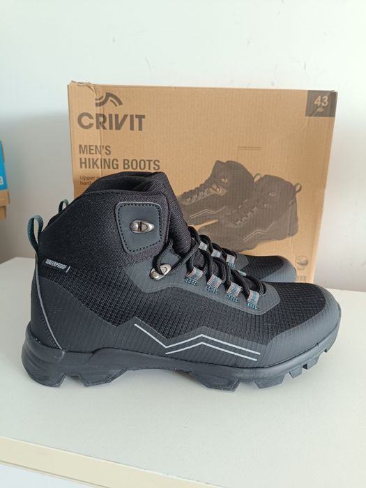 Crivit r.43 (27.5 cm) trekingi męskie waterproof