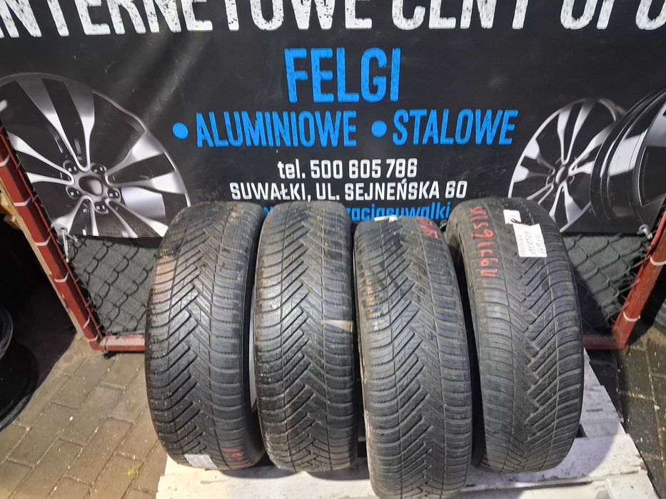 4x używane opony wielosezonowe 195/65 R15 Hankook 2023r GWARANCJA