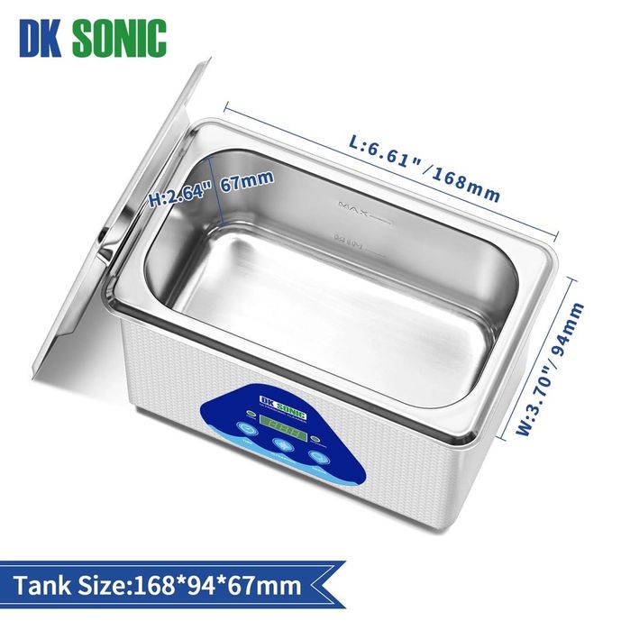 Myjka Ultradźwiękowa DK Sonic 900ml z timerem duża profesjonalna