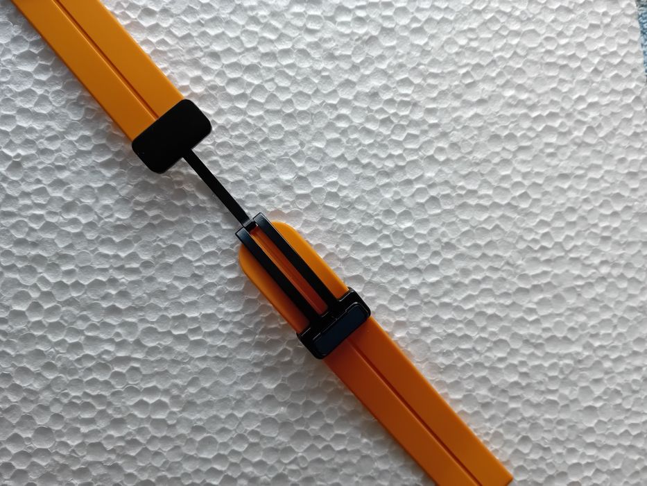 Braceletes Silicone 20mm Fecho Magnético Seiko Cauny Citizen Fortis