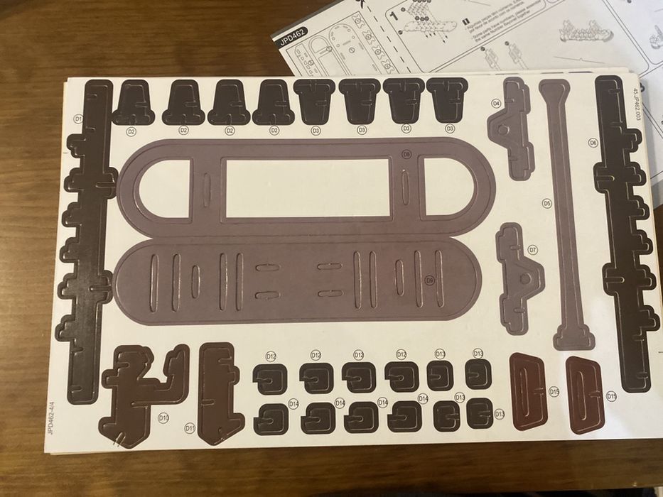 Puzzle 3D rm madeira - Eletrico 28