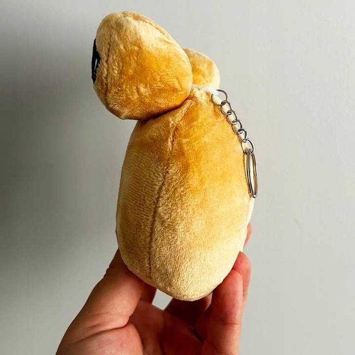 MASKOTKA BRELOCZEK POU pluszowy mój zwierzak kosmita 15 CM