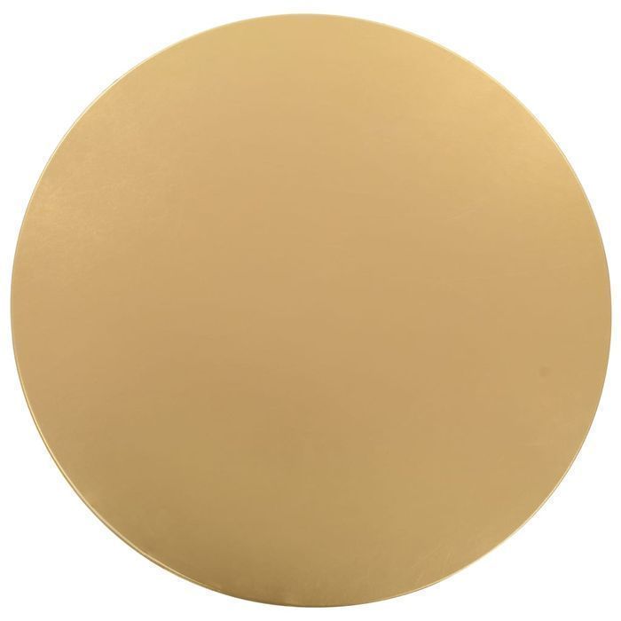 Vidaxl Dwa Obrusy Elastyczne, 70 Cm, Złote