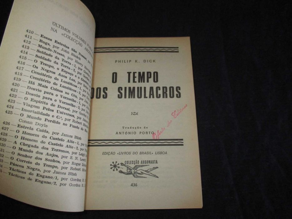 Livros Colecção Argonauta Philip Dick Ray Bradubury Asimov Conan Doyle